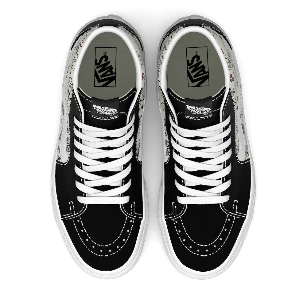 Vans Sk8-Hi Classic Dam Svarta | 60814TKDQ