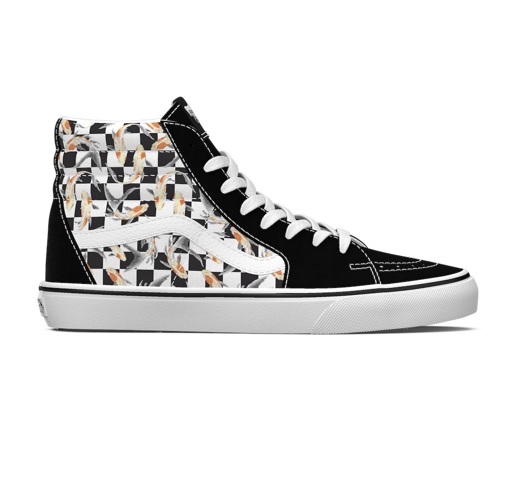 Vans Sk8-Hi Classic Dam Svarta | 87329TEDO