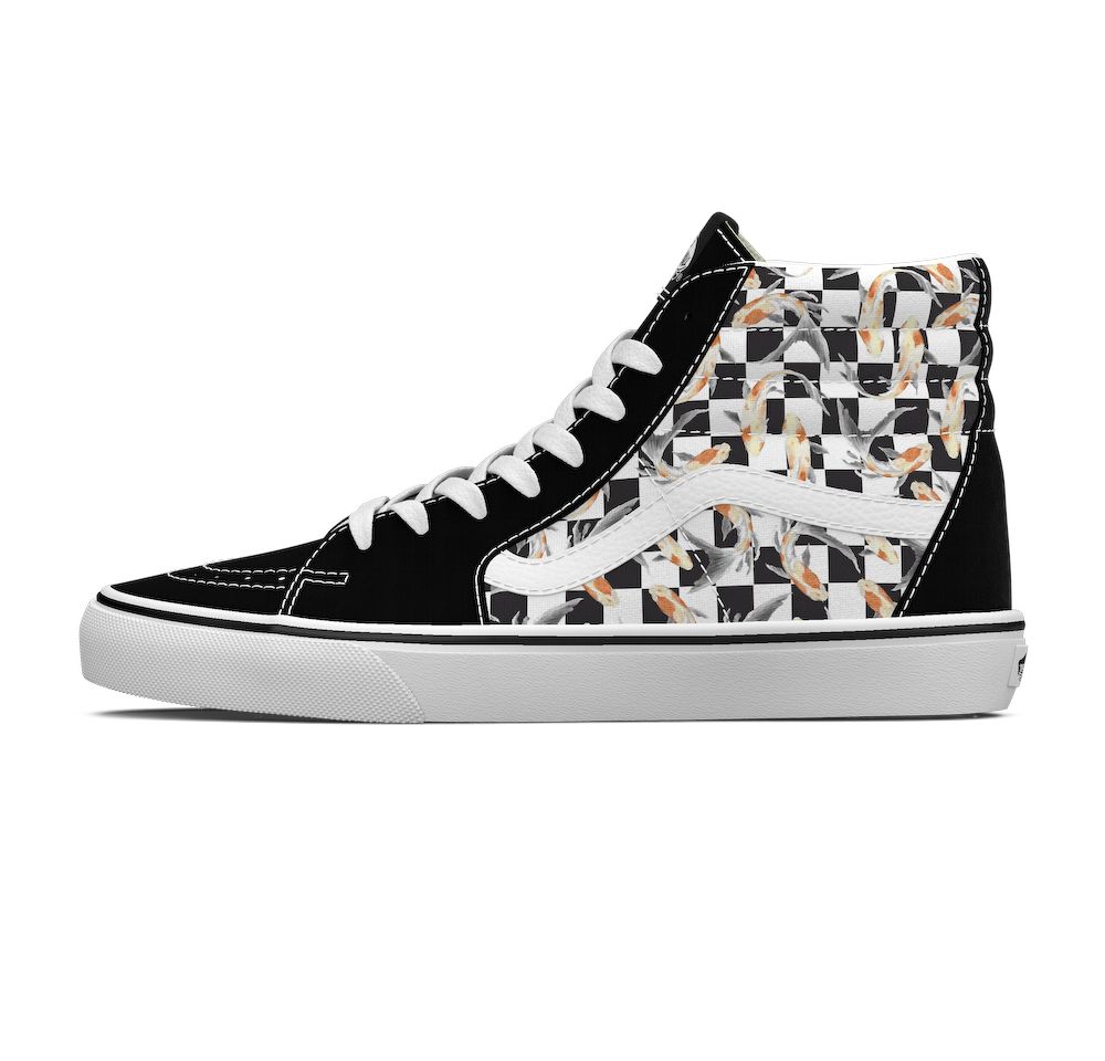 Vans Sk8-Hi Classic Dam Svarta | 87329TEDO