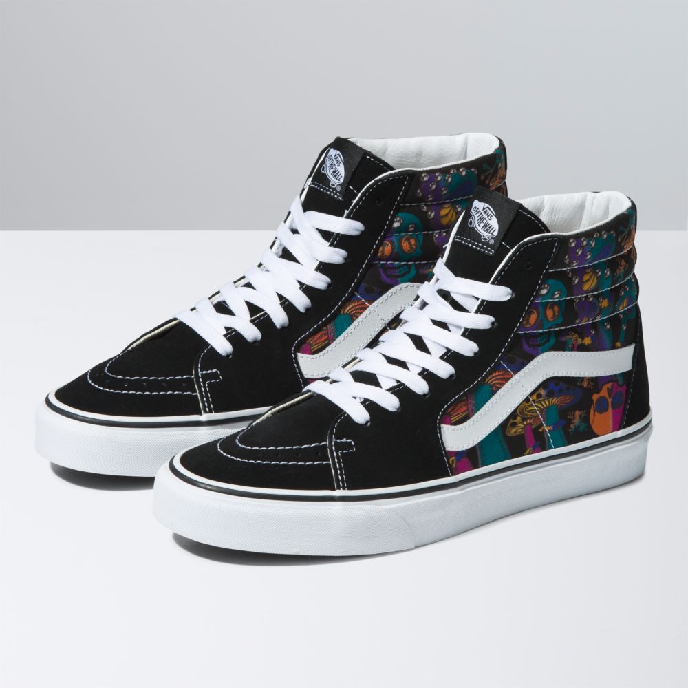 Vans Sk8-Hi Classic Dam Svarta Olika Färger | 52603GSTA