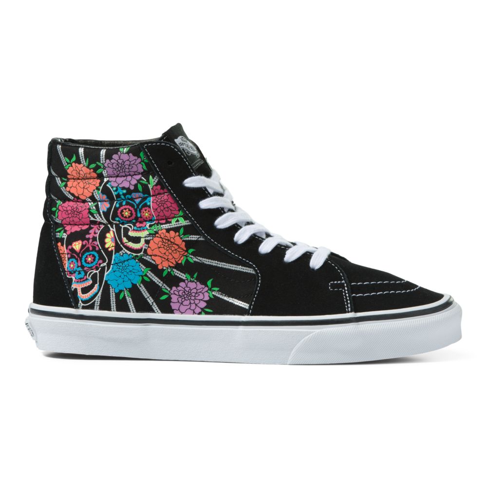 Vans Sk8-Hi Classic Dam Svarta Vita | 10956GDSW