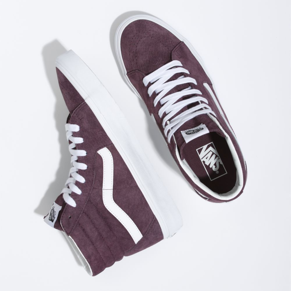 Vans Sk8-Hi Classic Dam Vinröda | 96754XYGV