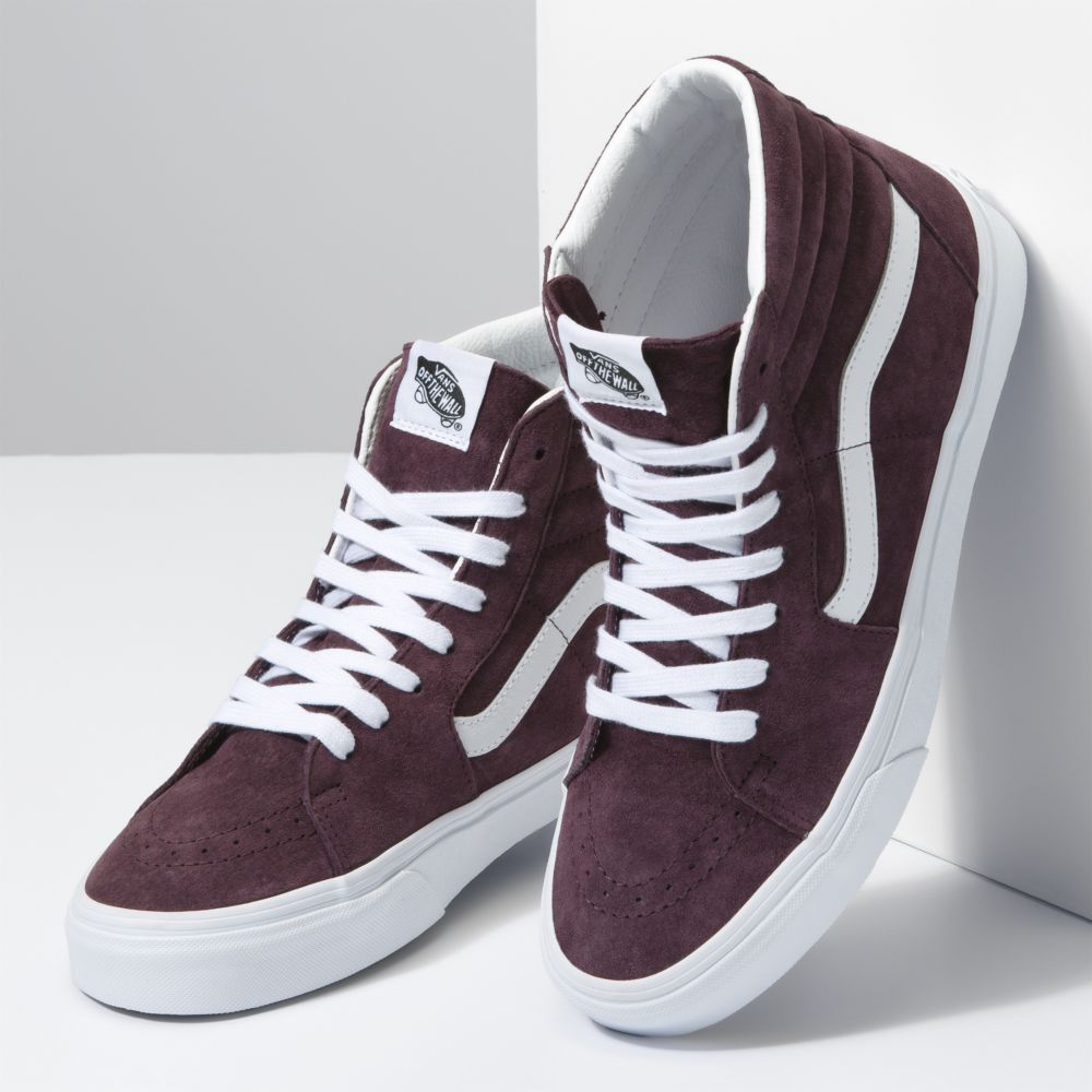 Vans Sk8-Hi Classic Dam Vinröda | 96754XYGV