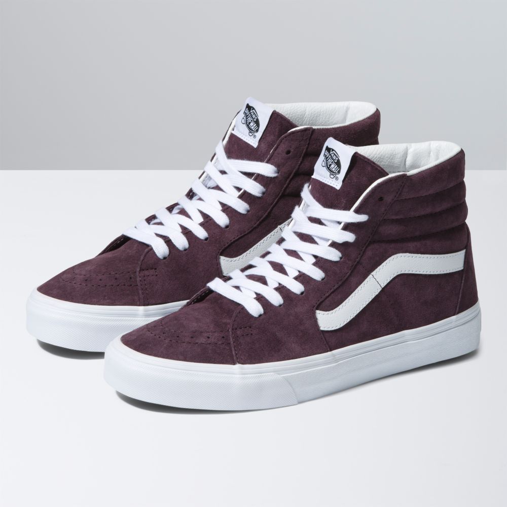 Vans Sk8-Hi Classic Dam Vinröda | 96754XYGV