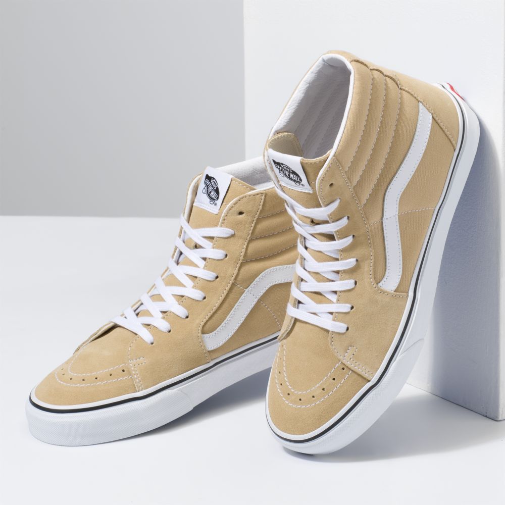 Vans Sk8-Hi Classic Herr Grå Bruna | 79316ZFKE