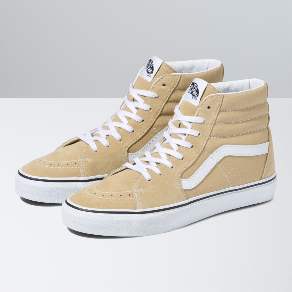 Vans Sk8-Hi Classic Herr Grå Bruna | 79316ZFKE