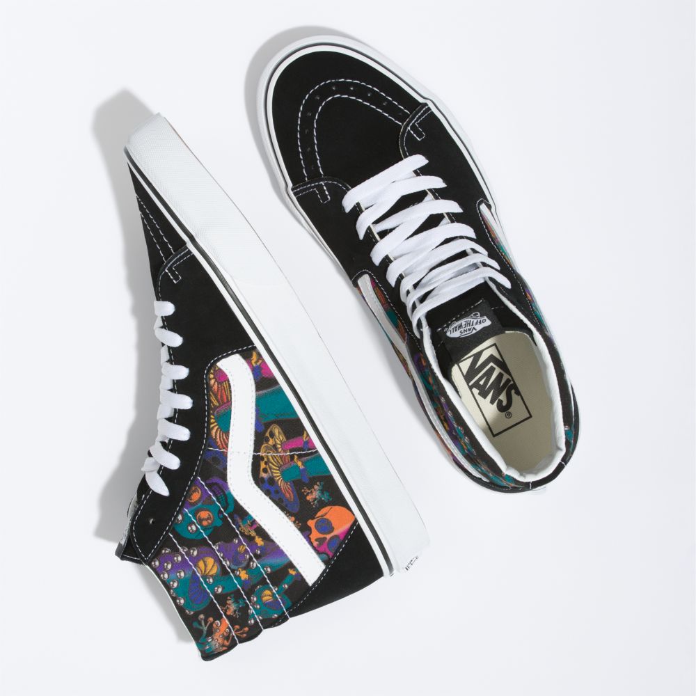 Vans Sk8-Hi Classic Herr Svarta Olika Färger | 56293VCFR