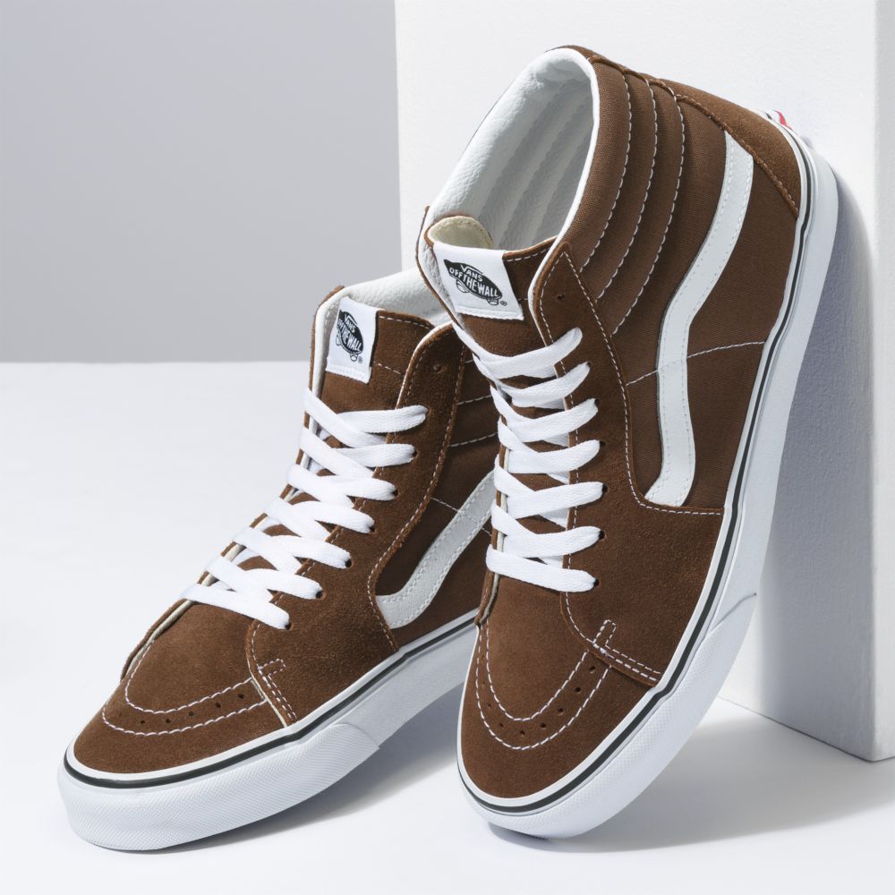 Vans Sk8-Hi Classic Herr Vita | 02864LXIW