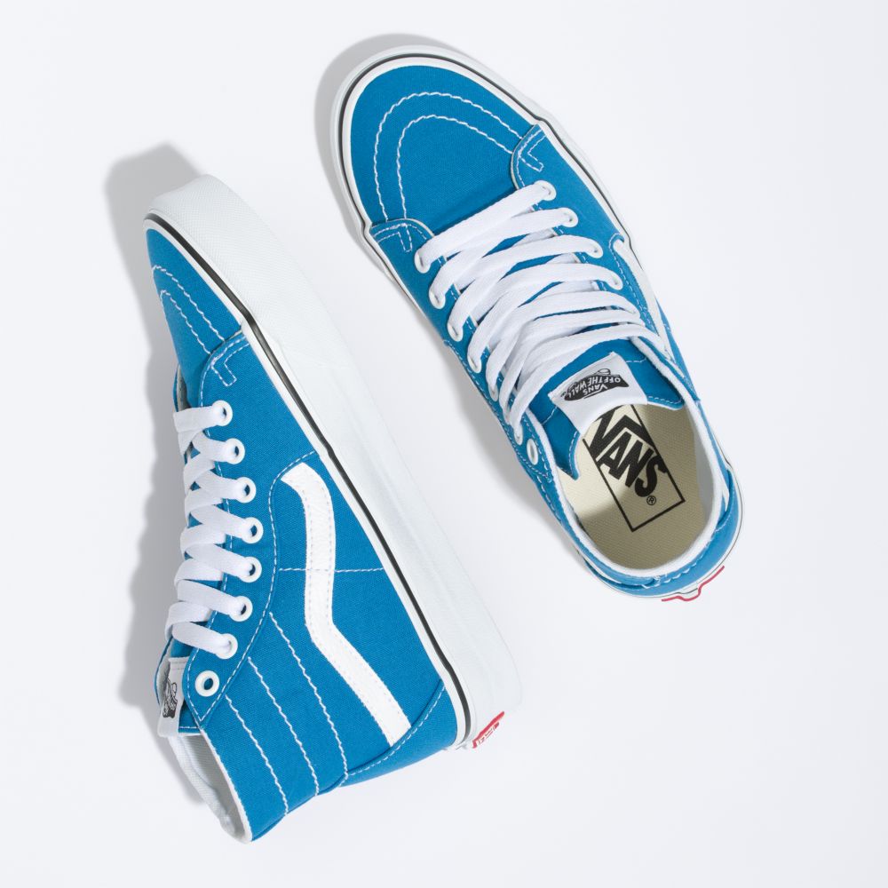 Vans Sk8-Hi Tapered Classic Dam Blå | 81372YWMX