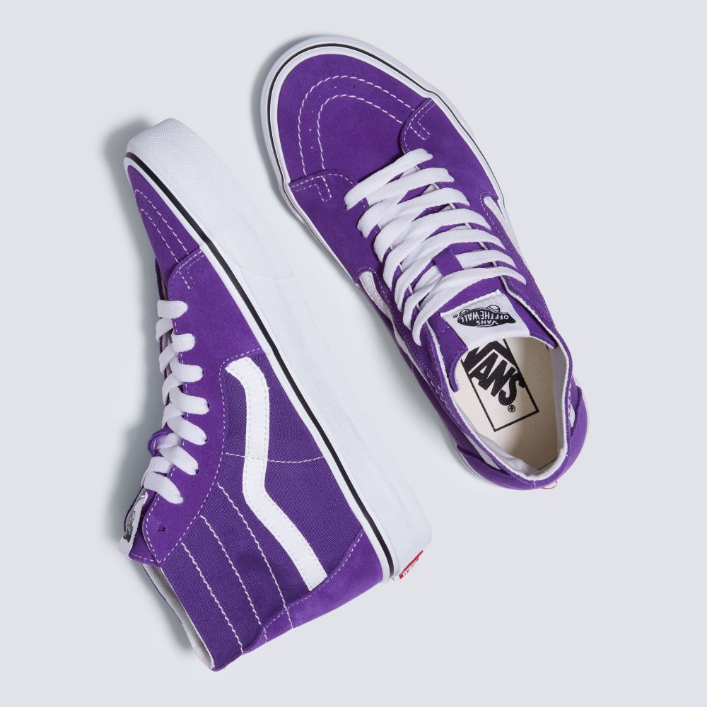 Vans Sk8-Hi Tapered Classic Dam Lila | 58739IFPG