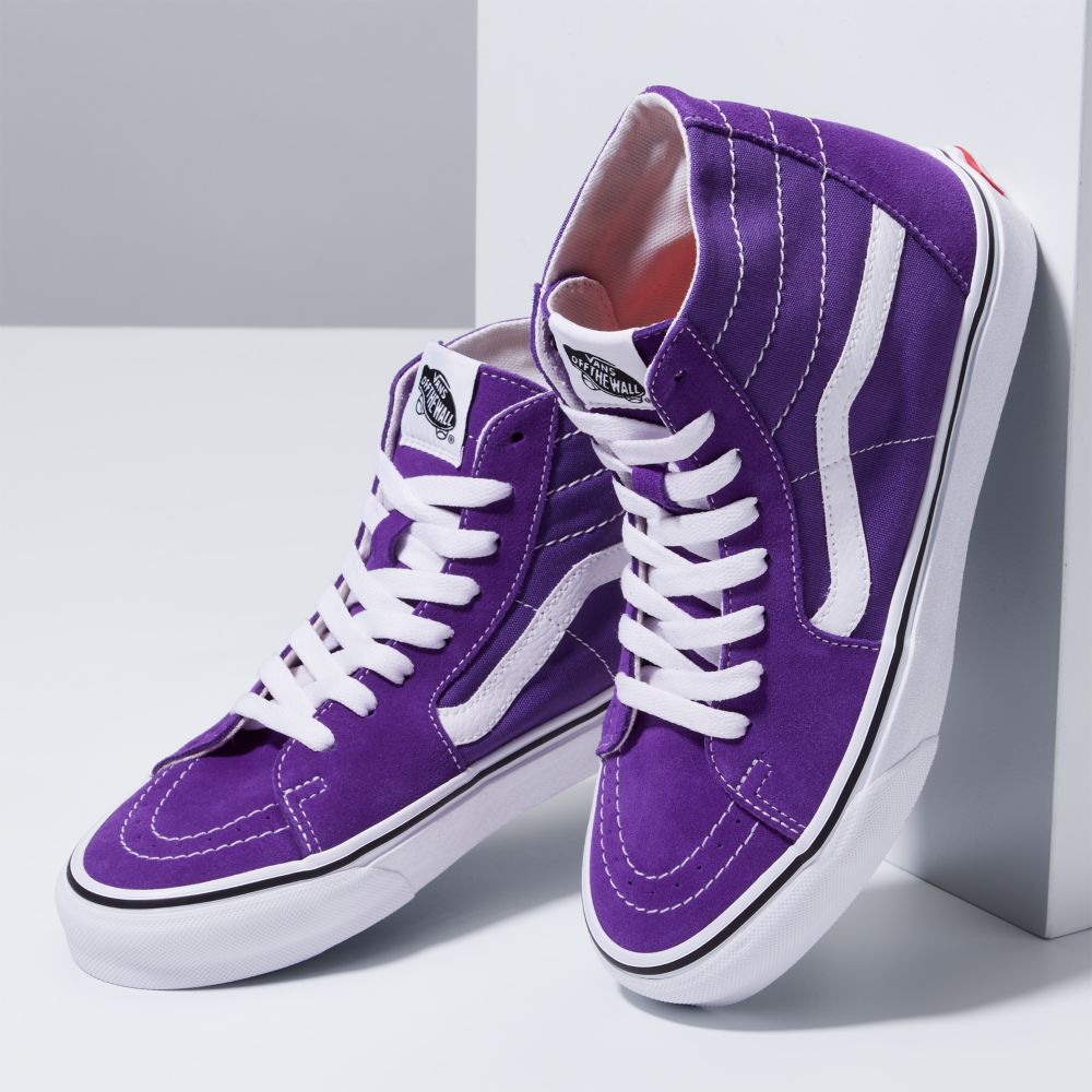 Vans Sk8-Hi Tapered Classic Dam Lila | 58739IFPG