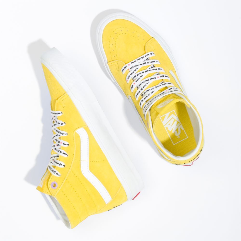 Vans Sk8-Hi Tapered Classic Herr Gula | 49026RQVT