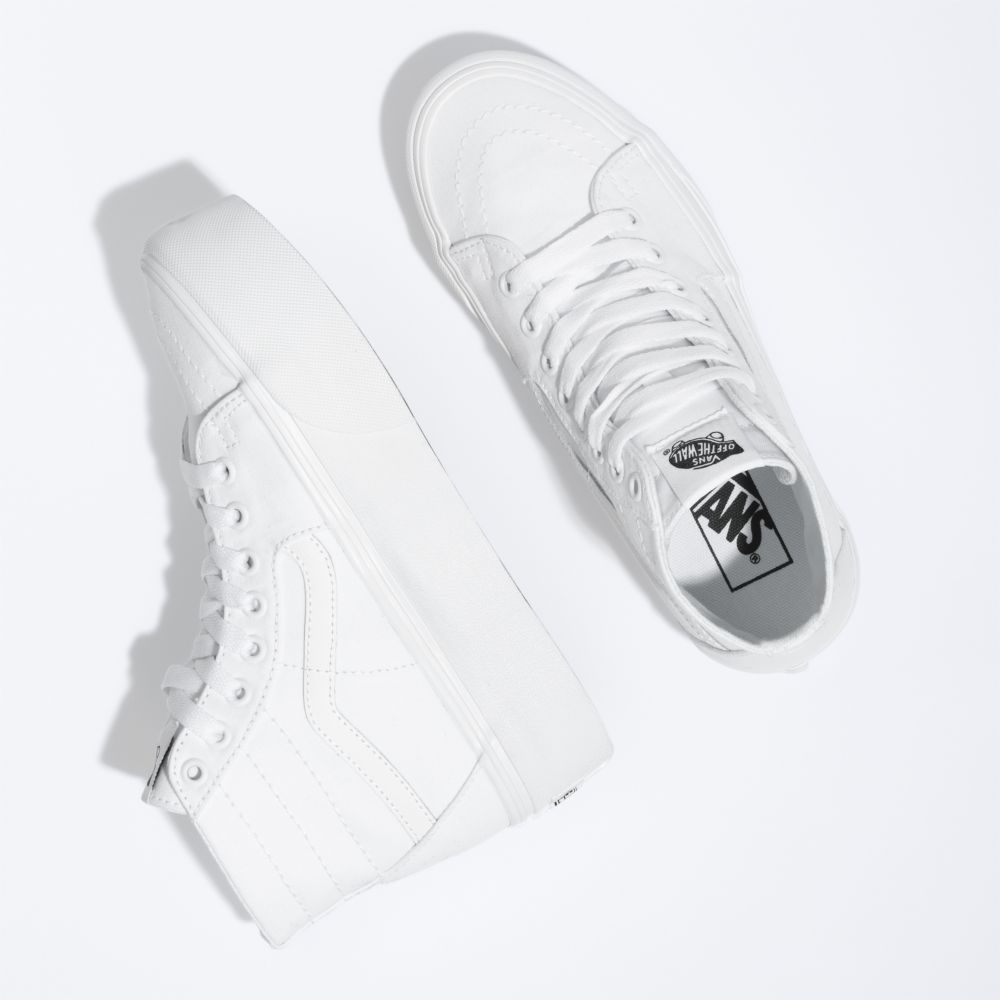 Vans Sk8-Hi Tapered Stackform Classic Dam Vita | 51437QCOU