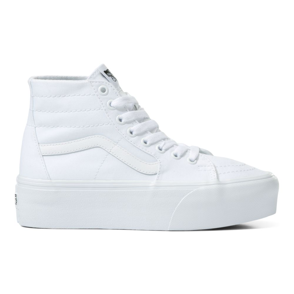 Vans Sk8-Hi Tapered Stackform Classic Dam Vita | 51437QCOU