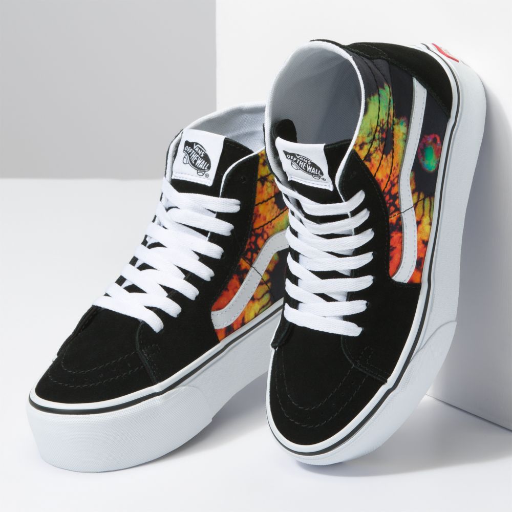 Vans Sk8-Hi Tapered Stackform Classic Herr Svarta Olika Färger | 28761IUPQ