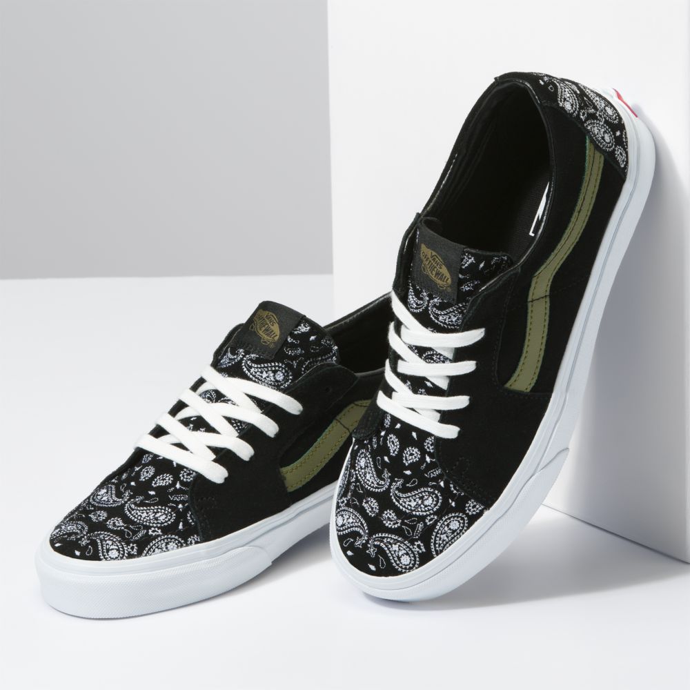 Vans Sk8-Low Classic Dam Svarta | 53926WPRZ