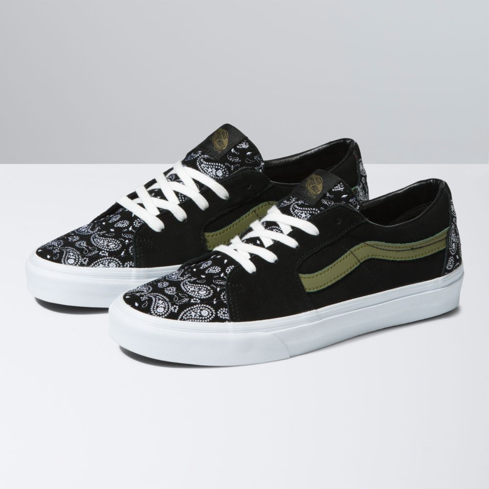 Vans Sk8-Low Classic Dam Svarta | 53926WPRZ