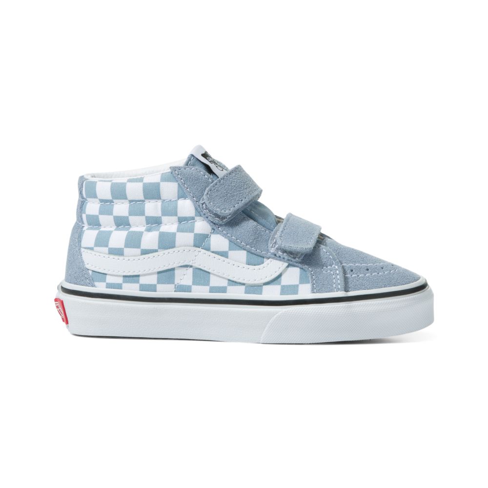 Vans Sk8-Mid Reissue V Classic Barn Blå | 46132RTIA