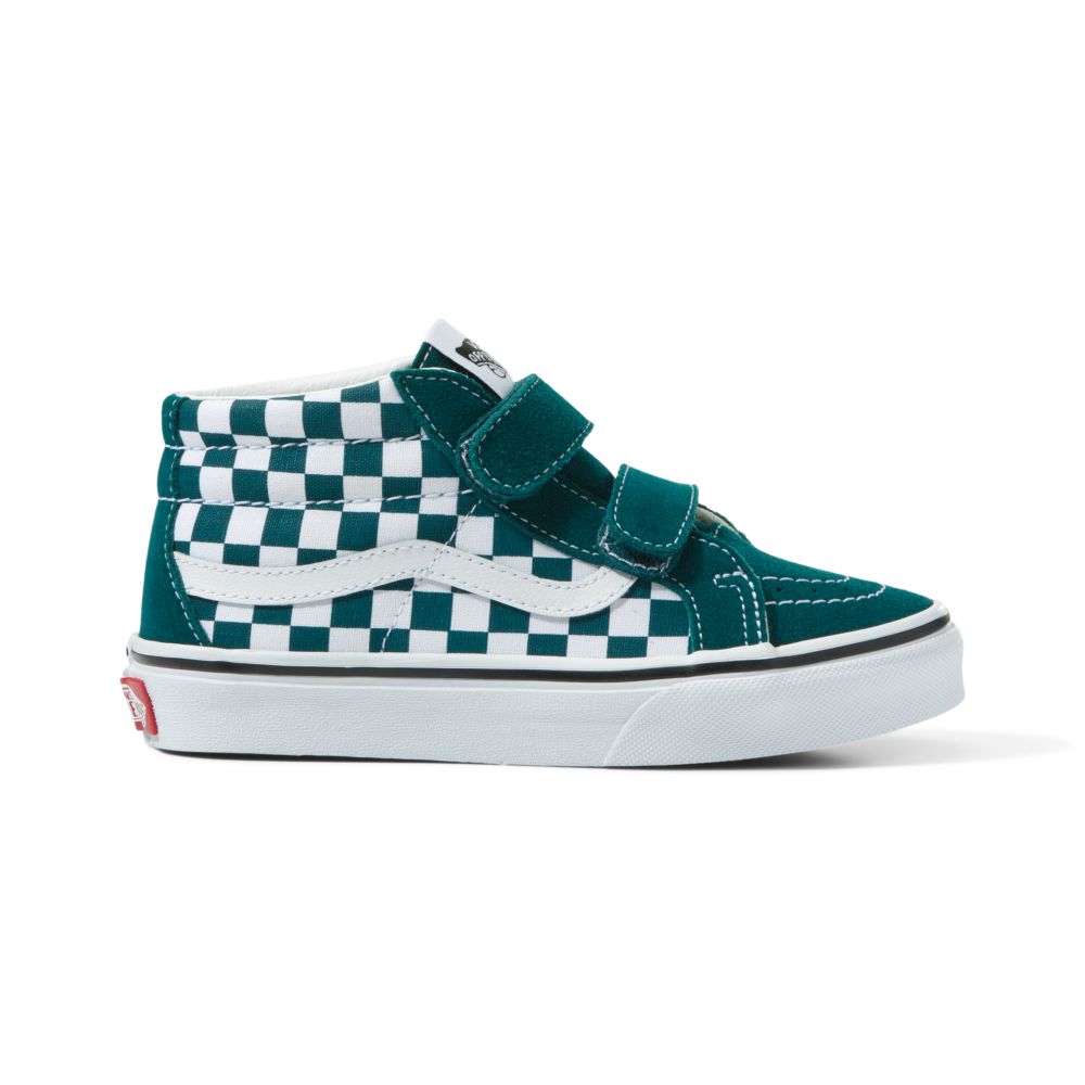 Vans Sk8-Mid Reissue V Classic Barn Mörkturkos | 68473DPRW