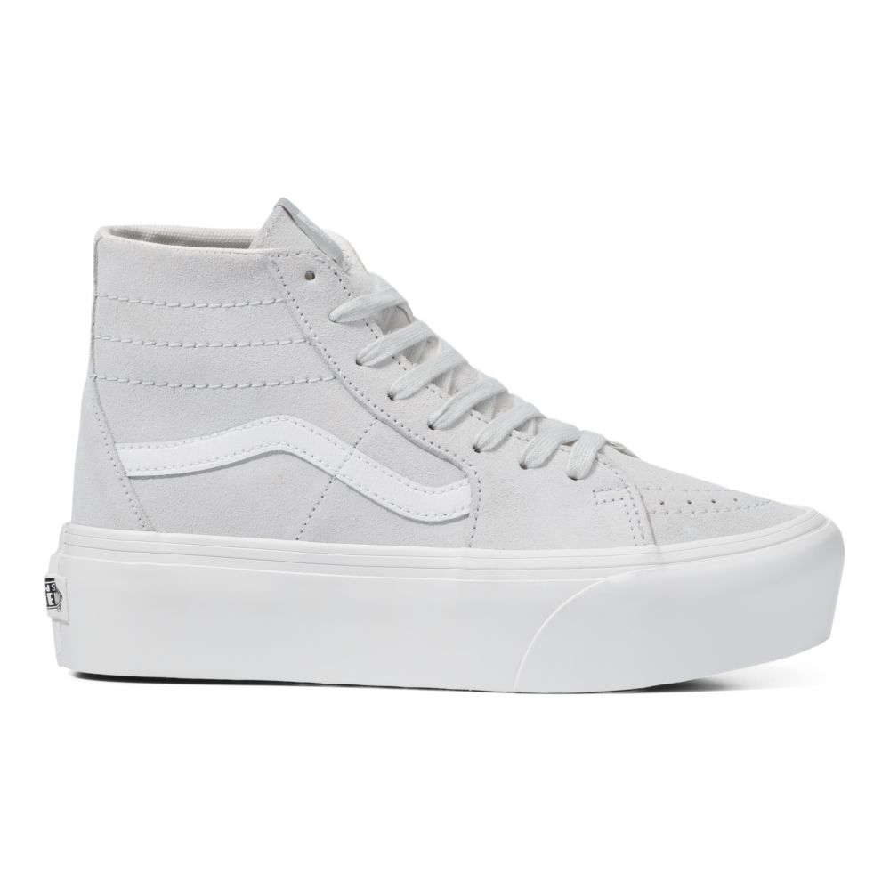 Vans Soft Mocka Sk8-Hi Tapered Stackform Classic Dam Blå Vita | 70453TYCU