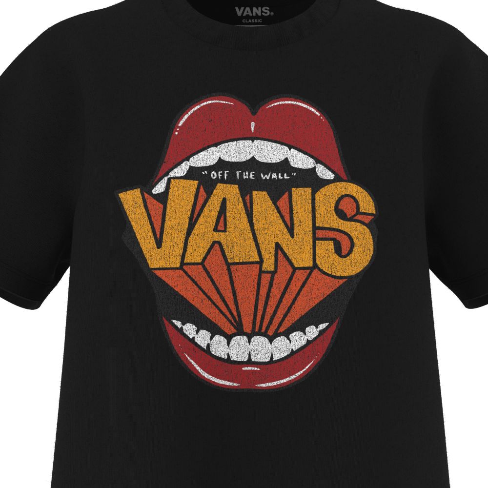 Vans Speak Up BFF T-shirt Dam Svarta | 10765HYEF