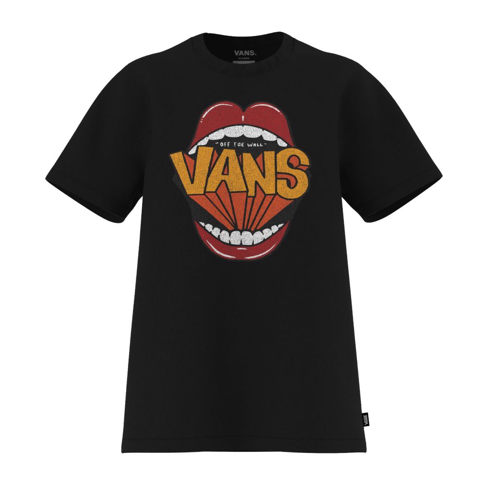 Vans Speak Up BFF T-shirt Dam Svarta | 10765HYEF