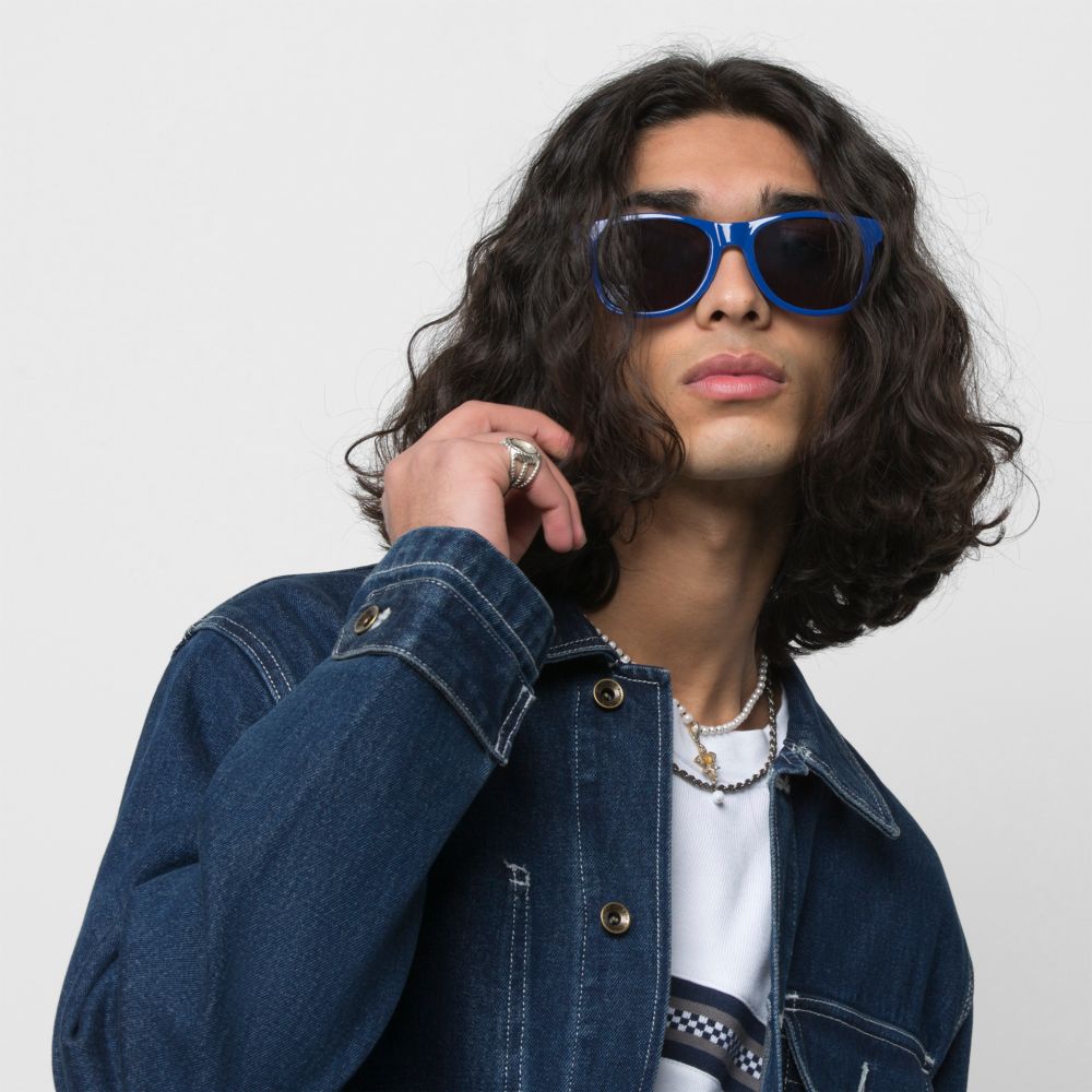 Vans Spicoli Shades Solglasögon Herr Blå | 45812TXEB