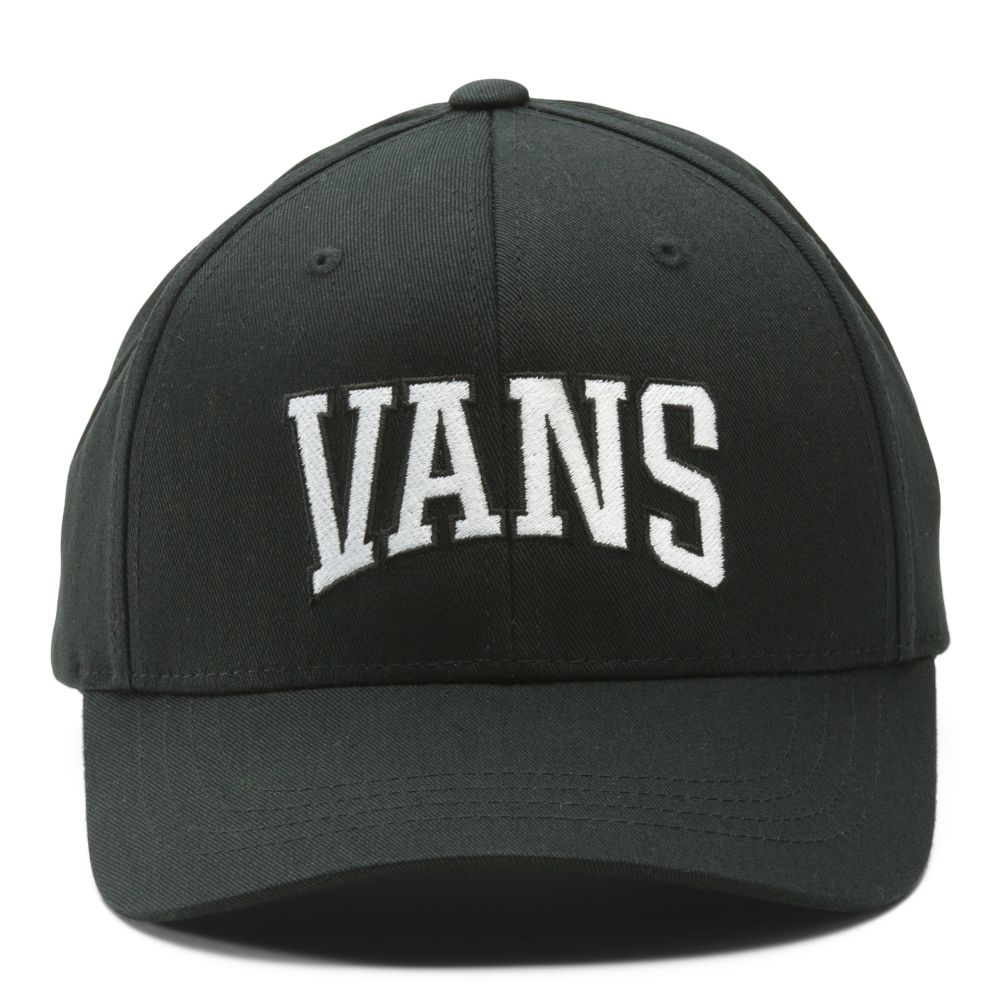 Vans Stilman Structured Jockey Hatt Herr Svarta | 41825UCBL