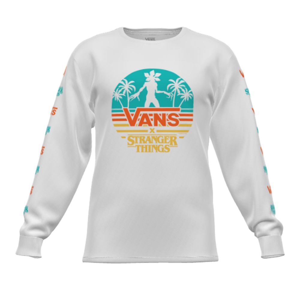 Vans Stranger Things Customs Demogorgon Paradise Klassiska T-shirt Dam Olika Färger | 72503NQPR