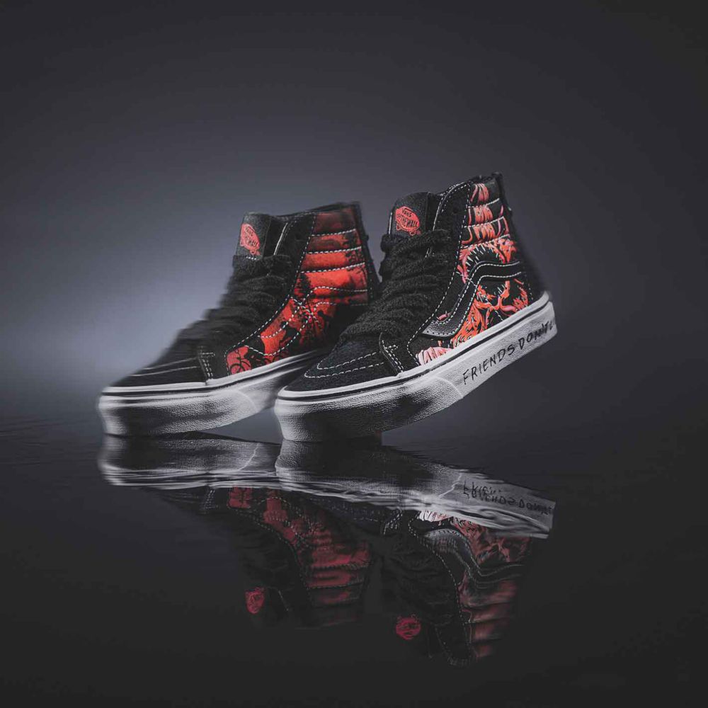 Vans Stranger Things Sk8-Hi Zip Classic Barn Olika Färger | 47590CGOK