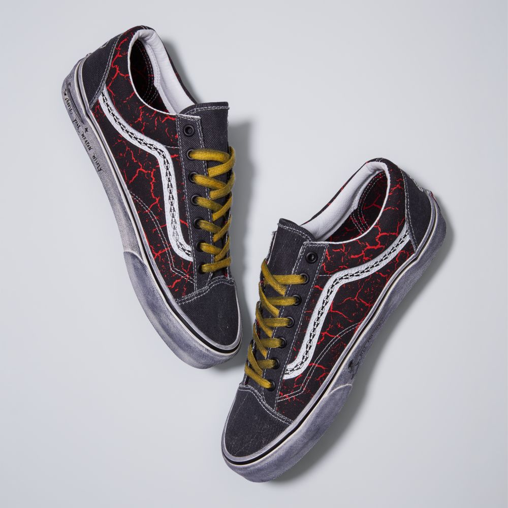 Vans Stranger Things Trend 36 Classic Dam Svarta Röda | 01327MKJD