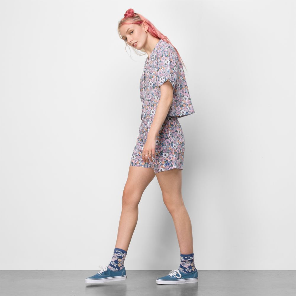 Vans Summer Print Woven Shorts Dam Olika Färger | 60759GZXM