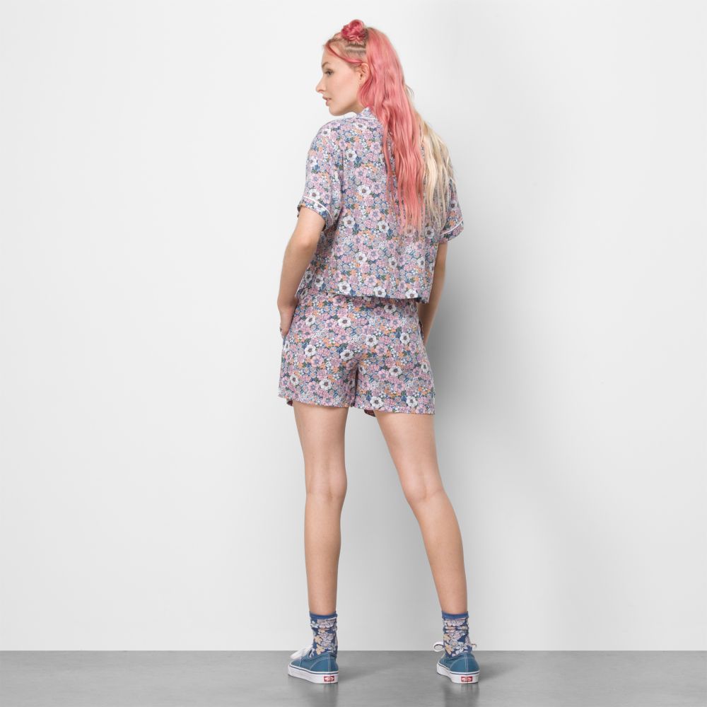 Vans Summer Print Woven Shorts Dam Olika Färger | 60759GZXM