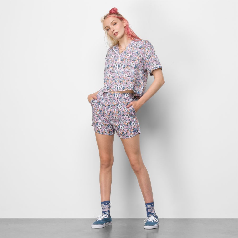 Vans Summer Print Woven Shorts Dam Olika Färger | 60759GZXM