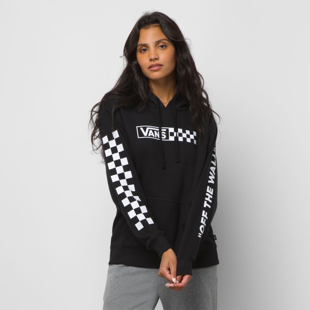 Vans Super Fun BFF Hoodie Dam Svarta | 30976SFPN