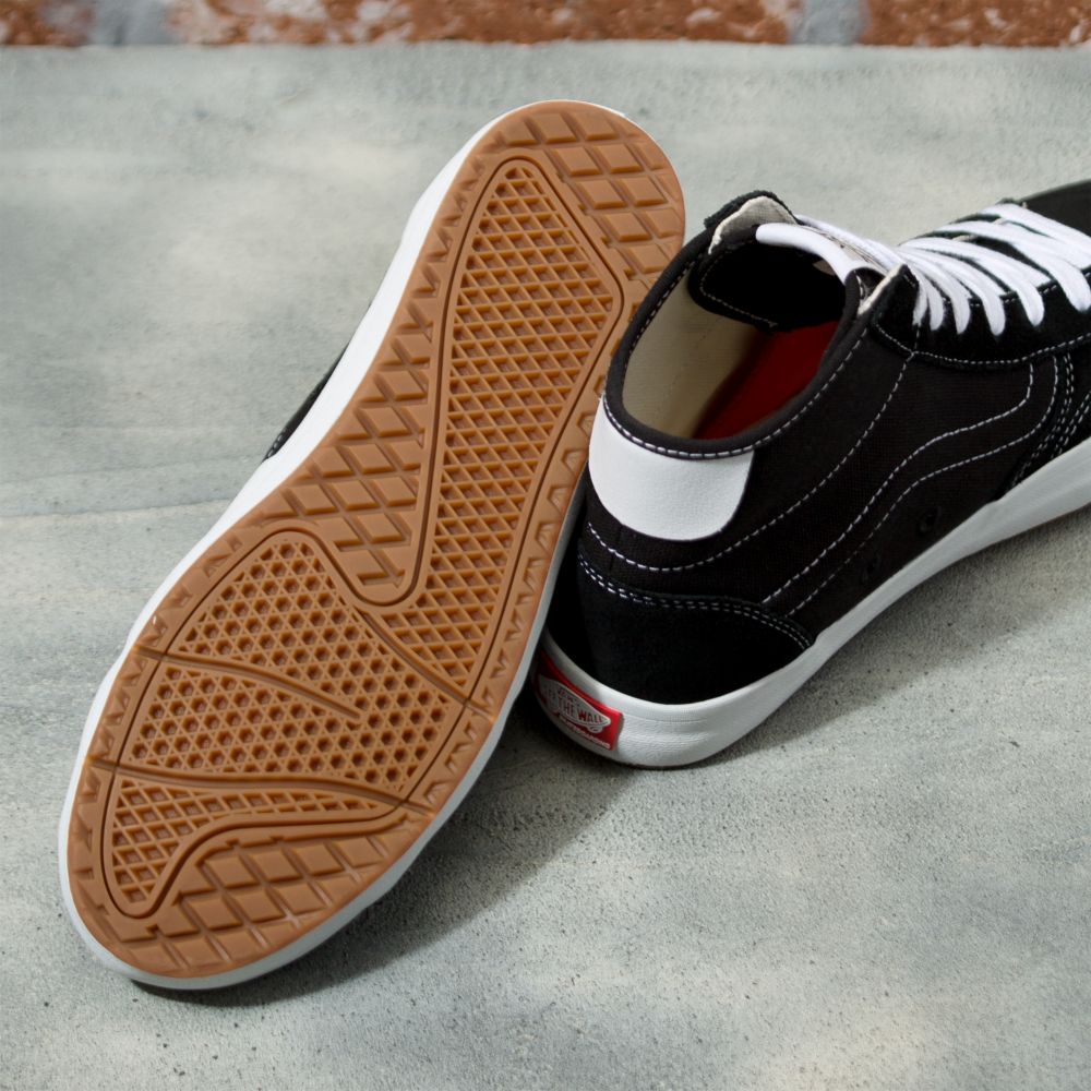 Vans The Lizzie Skateskor Dam Svarta Vita | 03817GZLJ