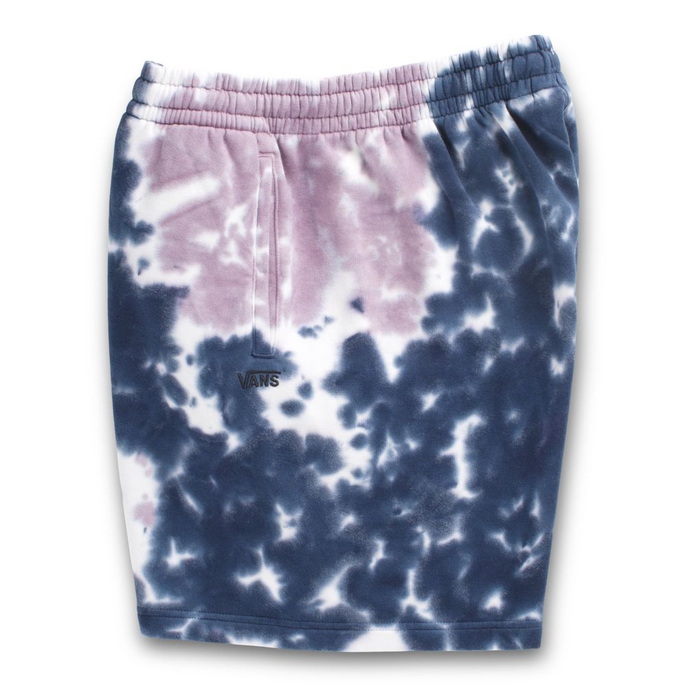 Vans Tie Dye Loose Fleece 19 Shorts Herr Olika Färger | 14852ESHL