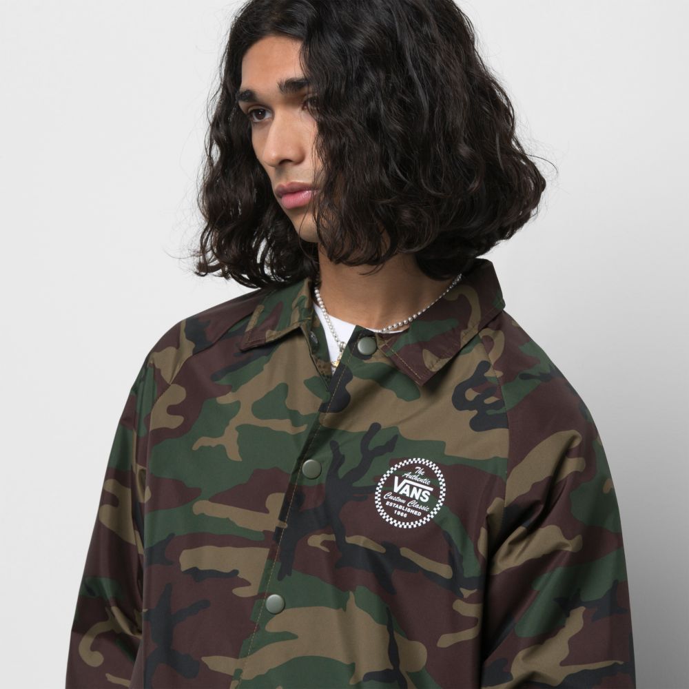 Vans Torrey Hoodie Herr Camo | 74869HWDX