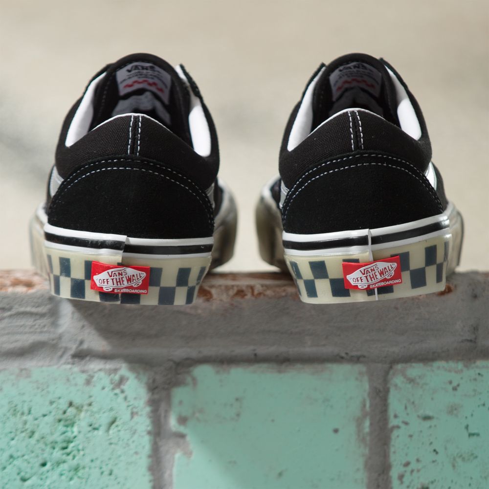 Vans Translucent Rubber Old Skool Classic Herr Svarta | 34078LGPW