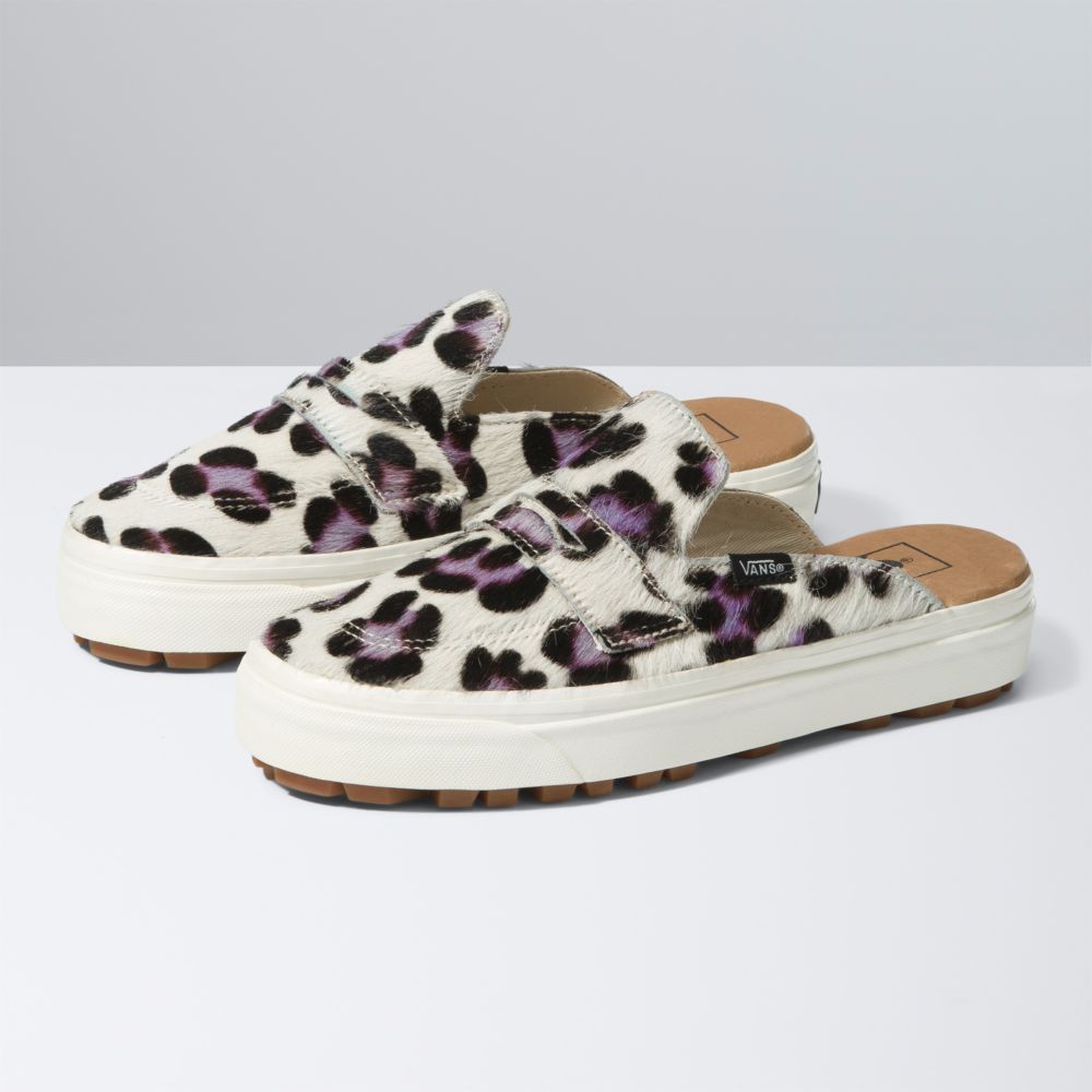 Vans Trend 53 Mule DX Classic Dam Vita Leopard | 72365MVUI