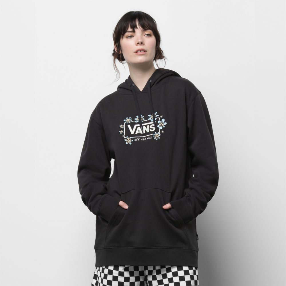 Vans Trippy Grin Hoodie Herr Svarta | 36914LXDH