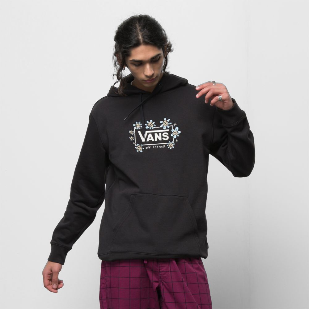 Vans Trippy Grin Hoodie Herr Svarta | 36914LXDH