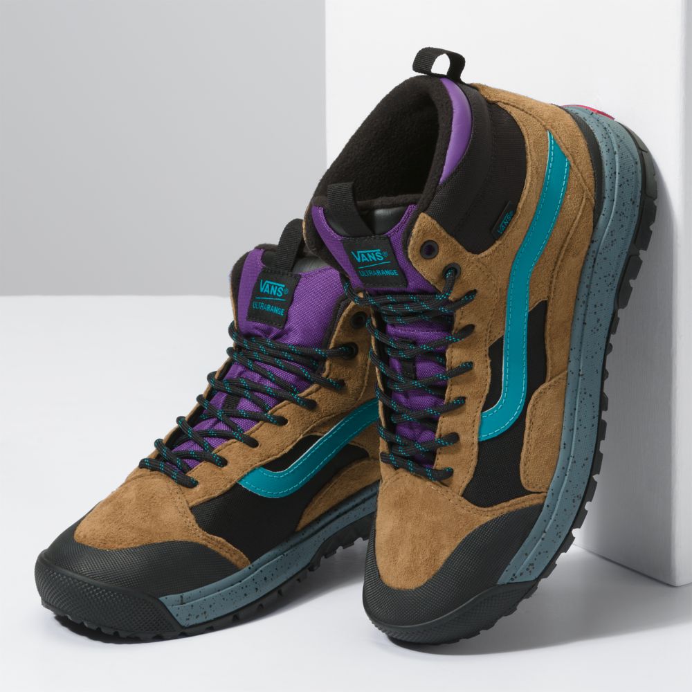 Vans UltraRange EXO Hi MTE-1 Sandaler Dam Bruna Svarta | 05312YGEI