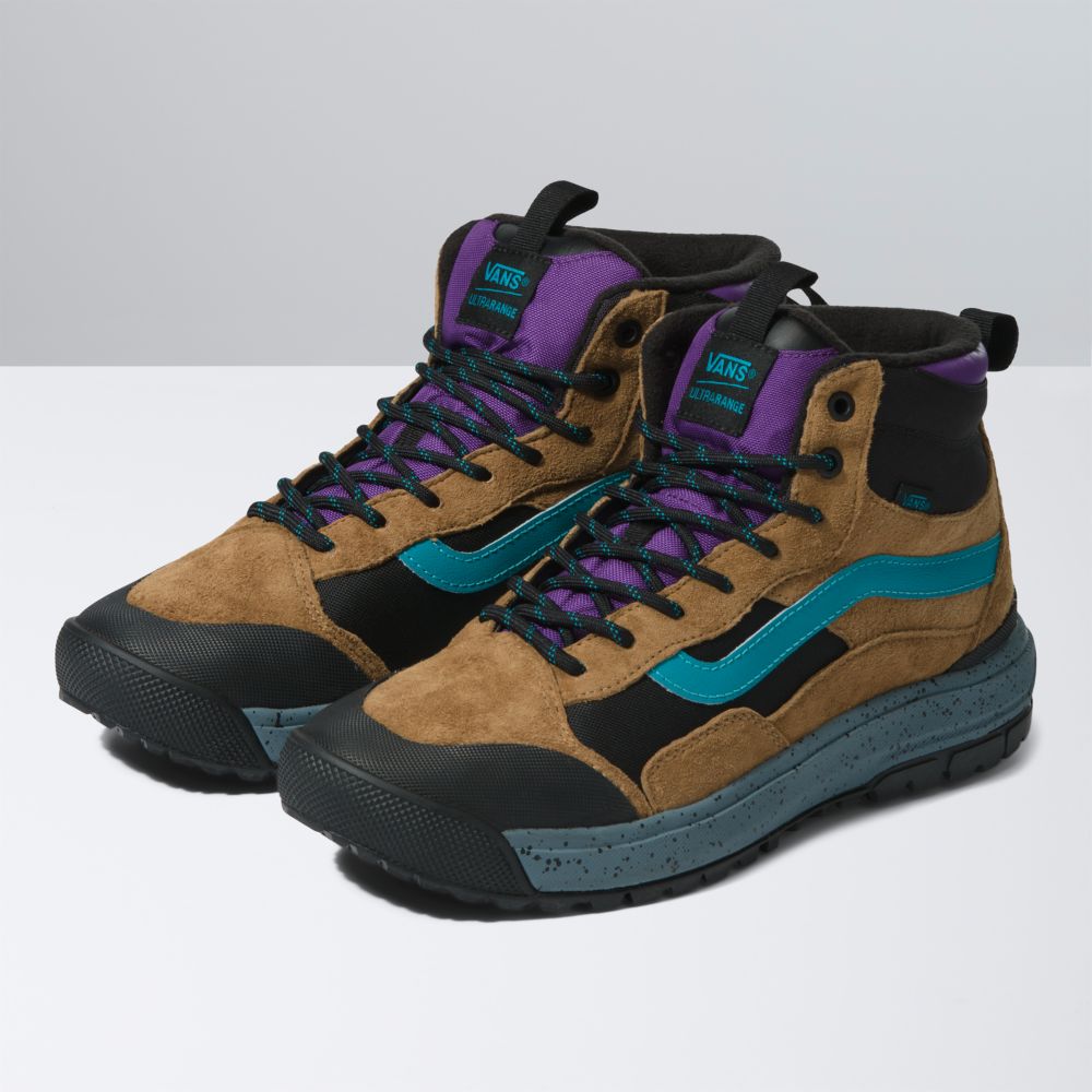 Vans UltraRange EXO Hi MTE-1 Sandaler Dam Bruna Svarta | 05312YGEI