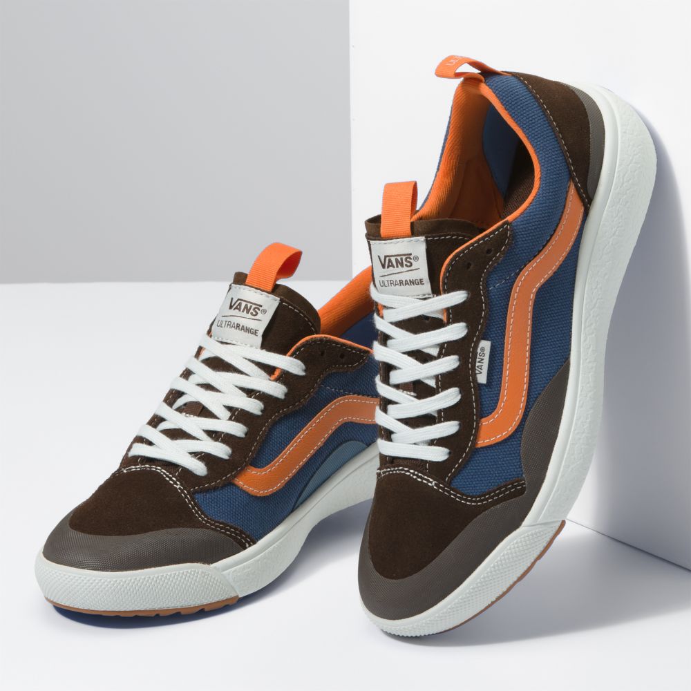 Vans UltraRange EXO SE Sandaler Dam Kaffe Marinblå | 05841WBVL