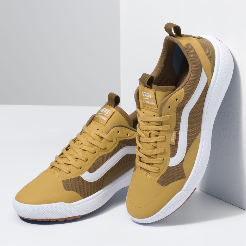 Vans UltraRange EXO Sandaler Dam Senapsgult Guld Vita | 36591JMXF