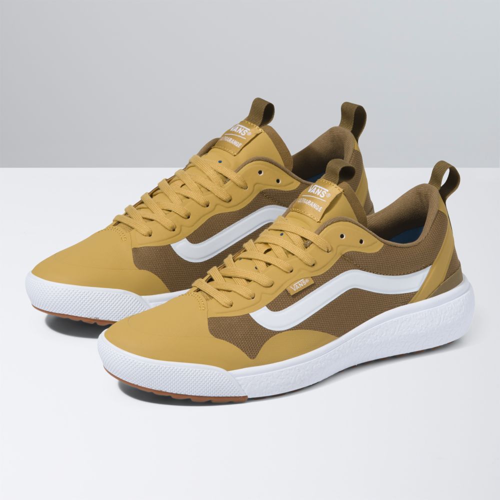 Vans UltraRange EXO Sandaler Dam Senapsgult Guld Vita | 36591JMXF