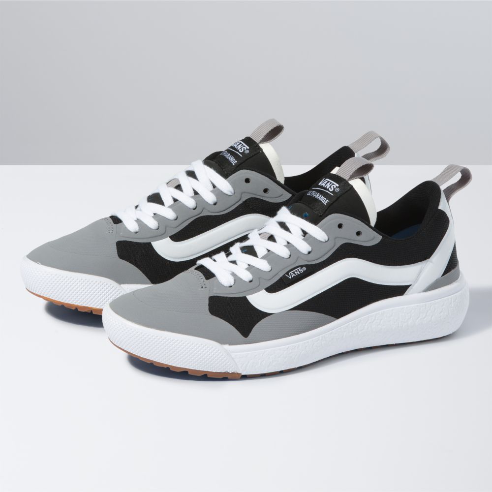 Vans UltraRange EXO Sandaler Dam Svarta Grå Vita | 16078SHUZ