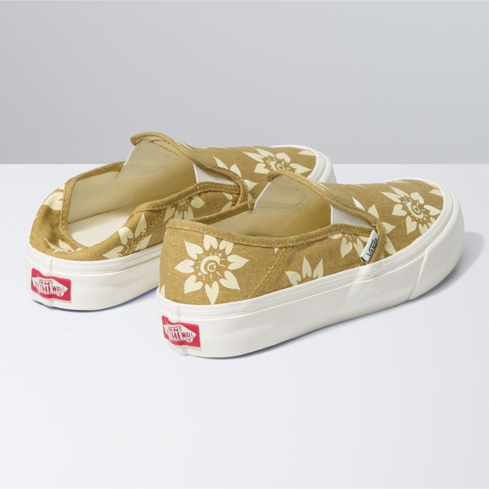 Vans VR3 SF Sandaler Dam Senapsgult Guld | 68173USMH