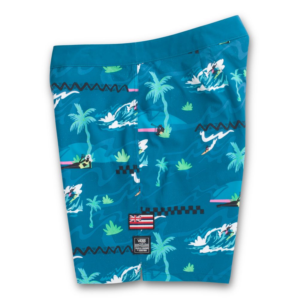 Vans VTCS 2022 19 Shorts Herr Blå | 81436HNVZ